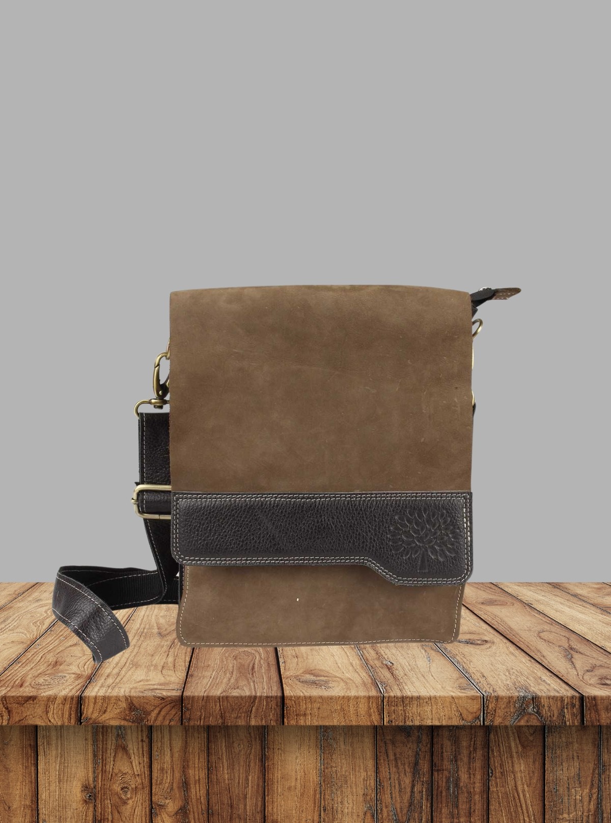 Brown Sling Bag by Boer and Fitch – Stylish, Lightweight & Versatile