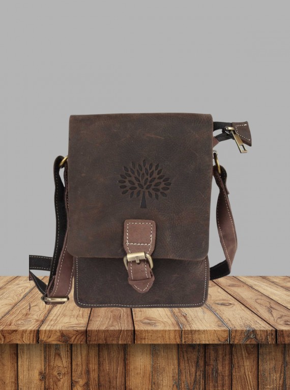 Ash Grey Men's Bag by Boer and Fitch – Stylish & Durable Everyday Bag