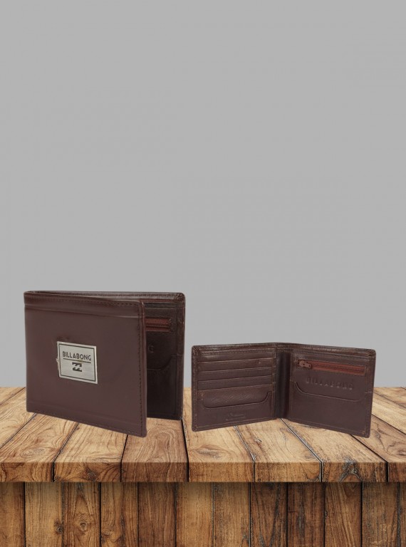 Leather Two Fold Wallet for Men by Boer and Fitch