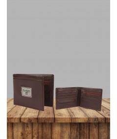 Leather Two Fold Wallet for Men by Boer and Fitch