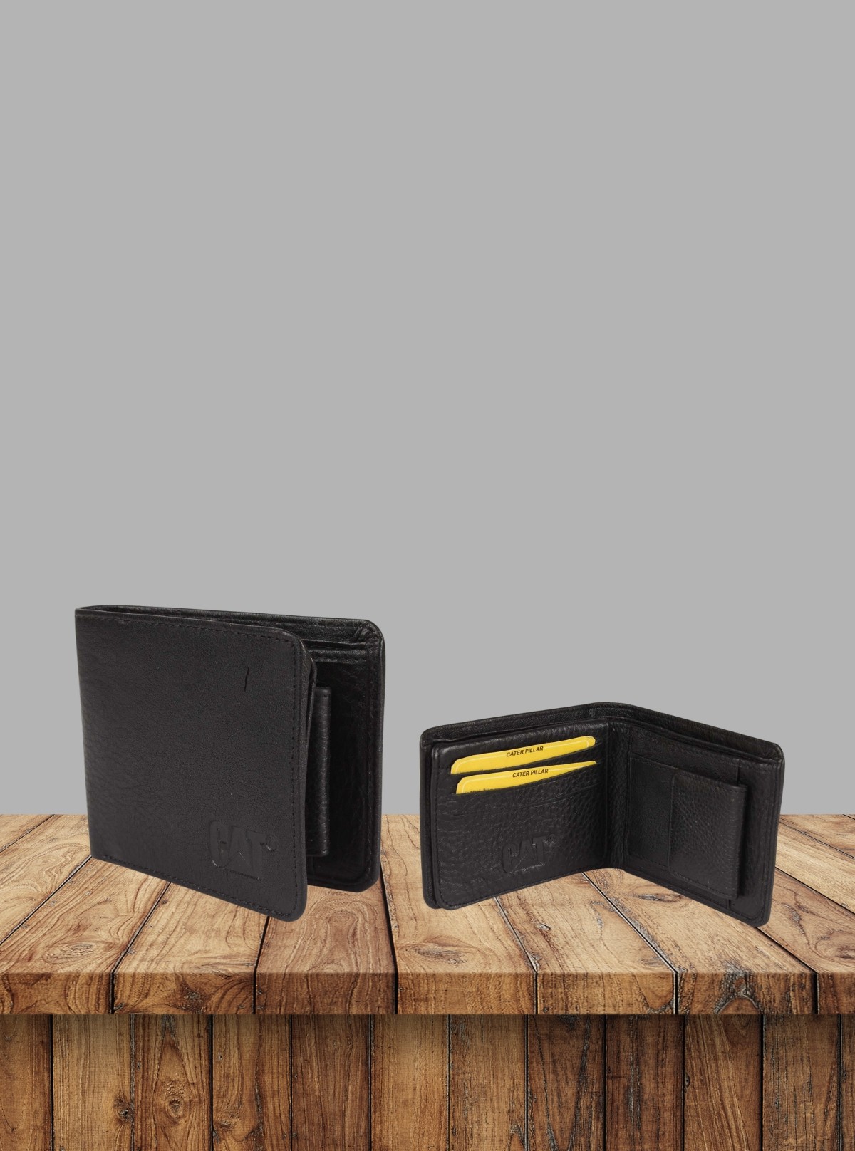 Men’s Jet Black Leather Wallet by Boer and Fitch – Stylish & Durable