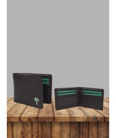 Men’s Elegant Black Leather Wallet by Boer and Fitch – Premium Style