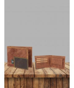 Men’s Elegant Tan Leather Wallet by Boer and Fitch – Premium Design
