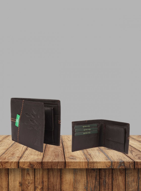 Men’s Classic Brown Leather Wallet by Boer and Fitch – Timeless Style
