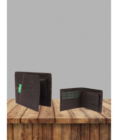 Men’s Classic Brown Leather Wallet by Boer and Fitch – Timeless Style