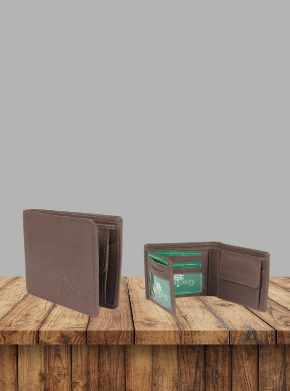 Men’s Choco Leather Wallet by Boer and Fitch – Stylish & Premium