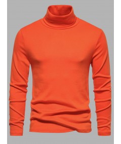 Persimmon Turtle Neck Sweatshirt – Boer and Fitch