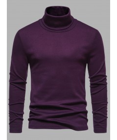 Purple Turtle Neck Sweatshirt – Boer and Fitch