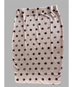 Women’s Black Dotted Skirt – Elegant & Stylish | Boer & Fitch